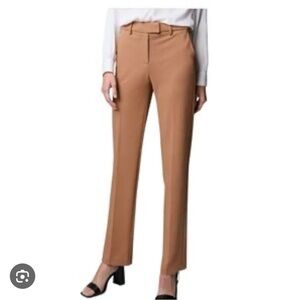 Simply Vera Vera Wang Tan Straight Leg Pants